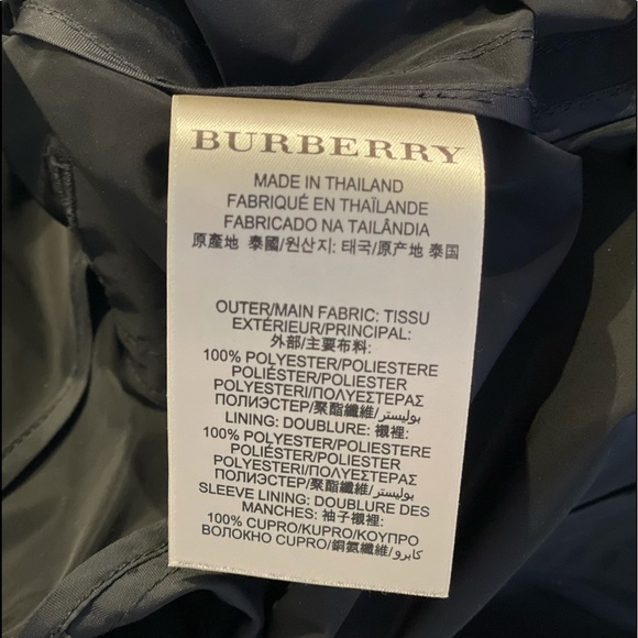 Burberry Packable Trench Coat 3824736 / Belt is missing - Picture 5 of 6